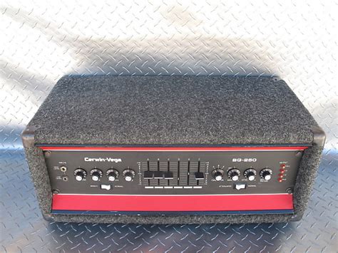 Maybe you would like to learn more about one of these? Mid 70s Cerwin Vega BG-250 Vintage Bass Head | Reverb