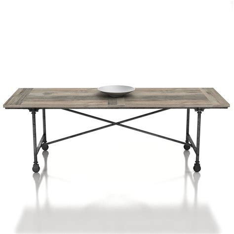 To see the information concerning the commercial contact, you must they created a table using text and detail lines. Revitz 3D Flatiron Rectangular Dining Table - Restoration ...