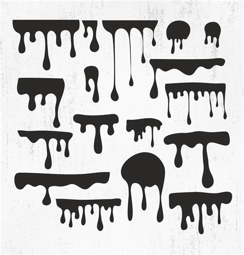 Dripping Svg Dripping Bundle Svg Dripping Cut Dripping Etsy