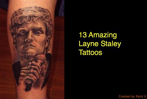 Lead singer of alice in chains, layne staley was one of the most influential vocalists of the grunge boom. 13 Amazing Layne Staley Tattoos - NSF - Music Magazine