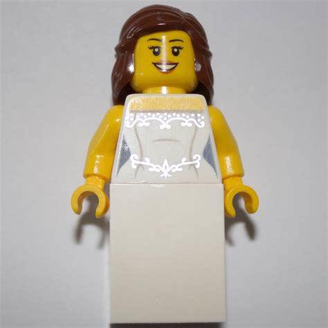 Lego Set Fig 010024 Bride White Corset Dress 2018 Lego Brand Store