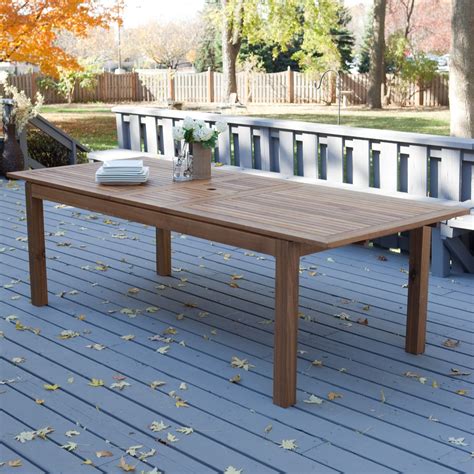 Have To Have It Coral Coast Whitman Outdoor Extension Dining Table