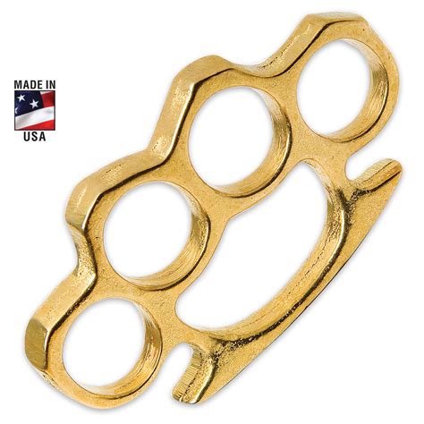 Heavy Brass Knuckles 12 Lb Of Solid