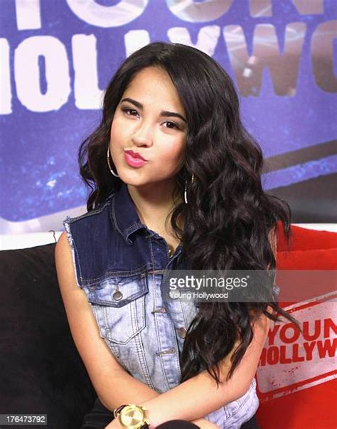 Becky G Visits Young Hollywood Studio Photos And Premium High Res