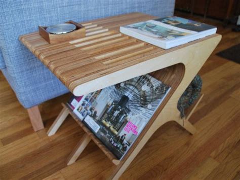 Stacked Plywood End Table By Thomasjcollection On Etsy Plywood End