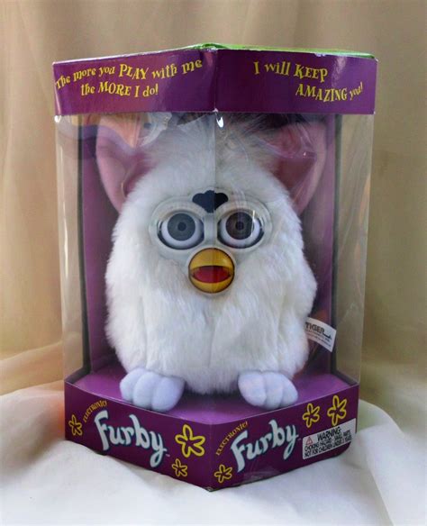 Furby White 1st Edition Electronic Toy Toys R Us 1st Edition Model