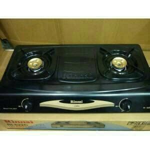 Review burner kompor gas rinnai 522c dan harga. Harga Kompor Gas 2 Tungku + Panggangan Merk Rinnai Type ...