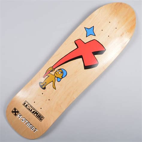 H Street Skateboards Tony Mag Kid And Cross Natural Reissue Skateboard