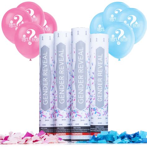 Gender Reveal Confetti Cannon Gender Reveal Party
