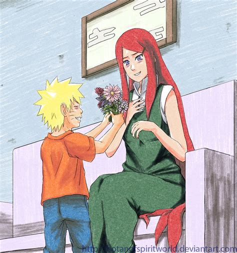 Naruto And Kushina Mother S Day By BotanofSpiritWorld Deviantart Com