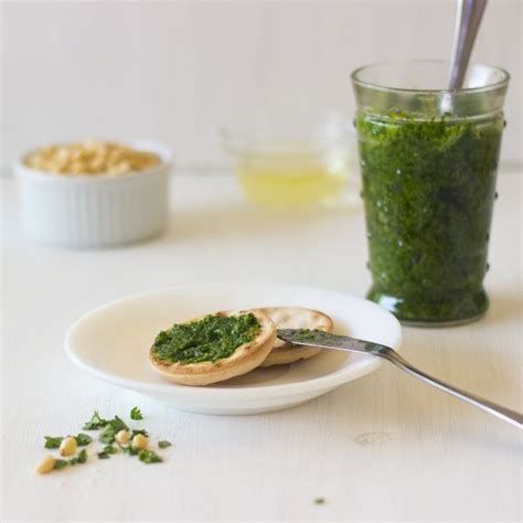 This Parsley Pesto Not Only Offers A Gorgeous Colour Perfect For Spring But Is Fresh Flavourful
