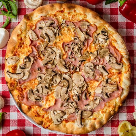 Pizza Prosciutto e Funghi | Pizza in Timisoara din Anul 1992