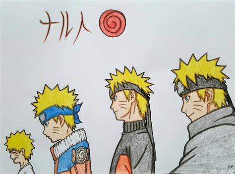 Evolution Of Naruto Uzumaki By Jojoasakura On Deviantart