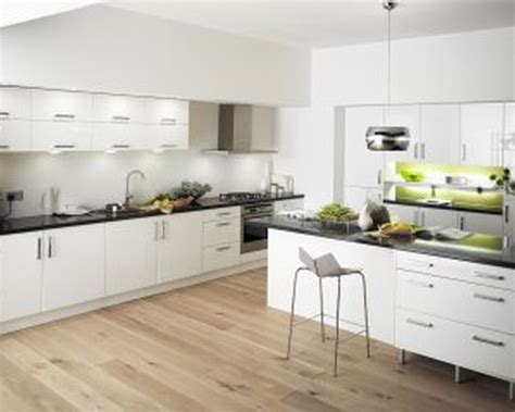 Modern White Kitchen Cabinet Remodel White Modern Kitchen Modern