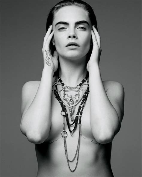 Naked Cara Delevingne Added 07192016 By Gwen Ariano