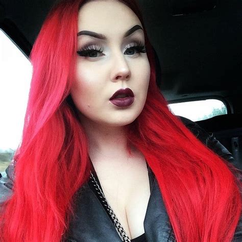 Gothic Beauty Gothic Beauty Charisma Red Hair Pop Culture Entertainment Long Hair Styles