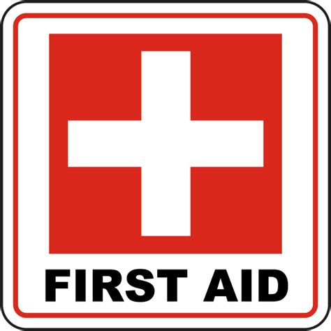 First Aid Sign D4564 By