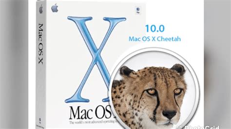 Macos Mac Os X Server 100 Cheetah May 2001 Youtube