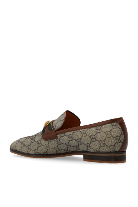 Gucci Monogrammed Loafers Mens Shoes Vitkac