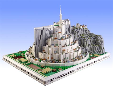 Koen Minas Tirith Legos Chateau Lego Minas Tirith Lego Army Micro