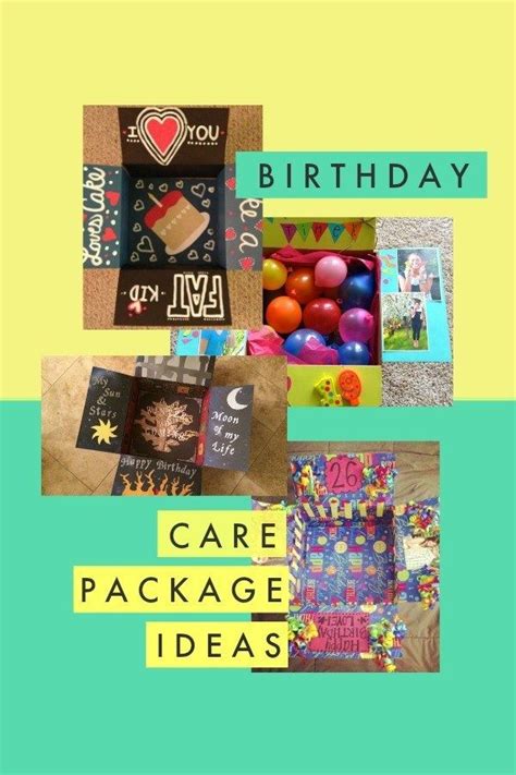 Birthday Care Package Puns And Ideas Finding Mandee Birthday Care
