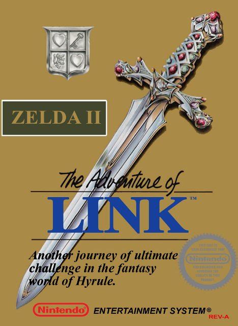 Zelda Ii The Adventure Of Link Nes Nerd Bacon Reviews