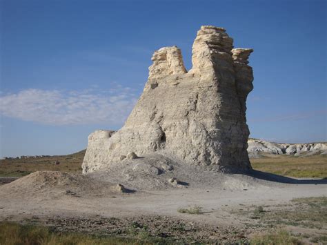 Castle Rock Gove County Kansas Castle Rock Is A Large L Flickr