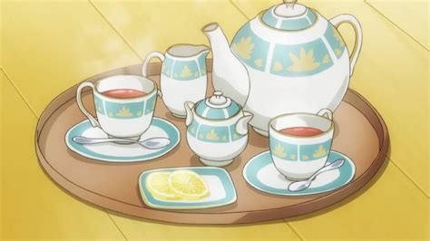 Itadakimasu Anime Teatime With A Beautiful Tea Set Ore Monogatari