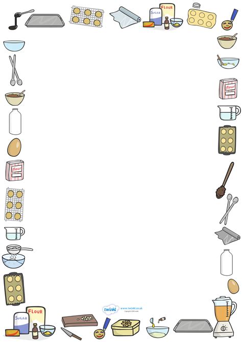 Cooking Clipart Border 19 Free Cliparts Download Images On Clipground