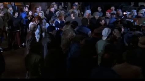 Rocky ends up fighting tommy in an unsanctioned street brawl, preventing duke from making any profit from it. Rocky 5 street fight - YouTube