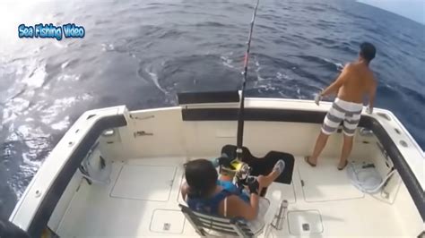 Amazing Fastest Giant Bluefin Tuna And Black Marlin Fishing Skill