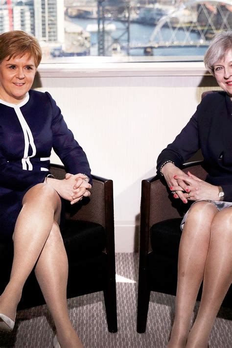 Theresa May And Nicola Sturgeon Meeting Article British Vogue British Vogue