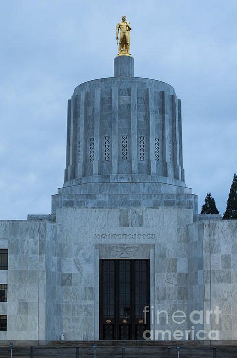 Oregon State Capitol By Mandy Judson Oregon State Oregon State Capitals