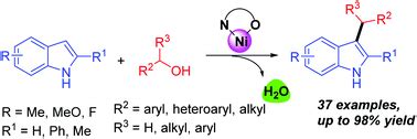 Nickel Catalyzed C3 Alkylation Of Indoles With Alcohols Via A Borrowing