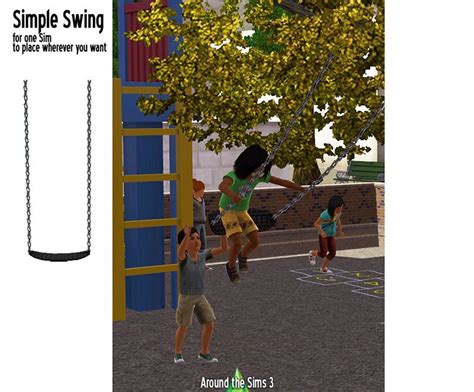 Il Grande Lama Aroundthesims Around The Sims 3 Simple Swing