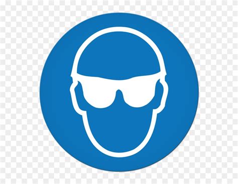 Download Iso Mandatory Safety Sign Safety Glasses Required Clipart