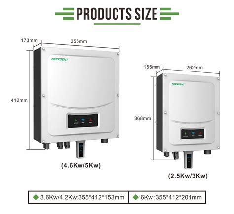 Neexgent Pure Sine Wave On Grid Inverter Work Without Battery Kw To