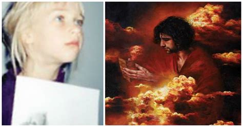 This Little Girl Says She Saw Heaven And God Then Draws Incredible