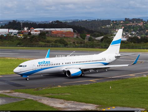 Sp Eng Enter Air Boeing 737 800 At La Coruña Photo Id 1192479