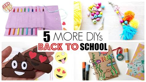 5 Best Back To School Diys Part 2 Must See School Supplies Love