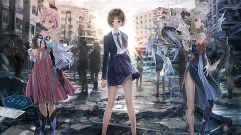 New Blue Reflection Games Announced Blue Reflection Tie For Ps4