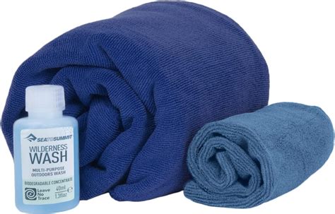 Sea To Summit Tek Towel Wash Kit Camping And Travel Towel