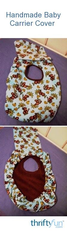 Handmade Baby Carrier Cover Thriftyfun