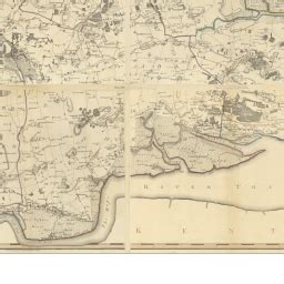 Map Of The County Of Essex By John Chapman Peter Andr