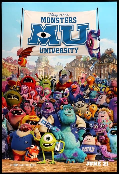 To make the dangerous journey, joel discovers his inner watch love and monsters (2020) full movie with english subtitles. Monsters University (2013) Original One-Sheet Movie Poster ...