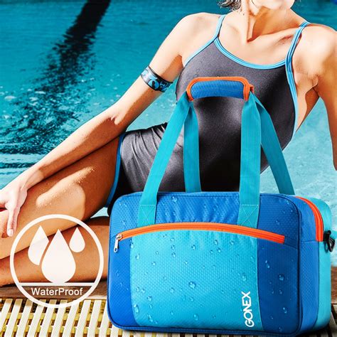 Swim Bag Gonex Wet Dry Separated Bag For Swimming Equipment Swimsuit Tanga