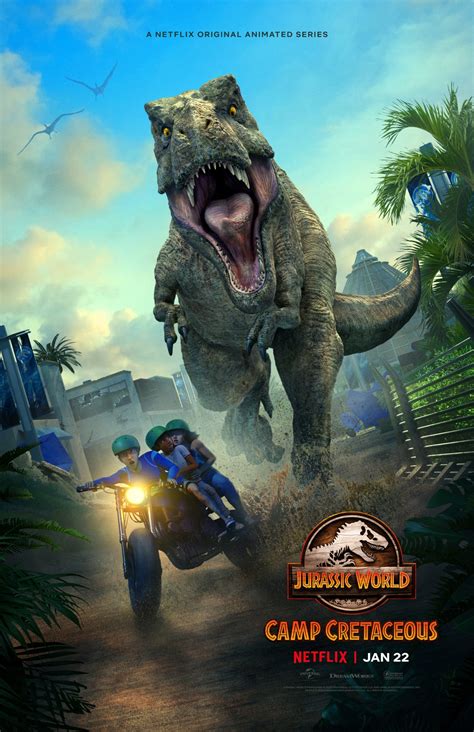 Camp Cretaceous Premieres New Trailer Poster And Release Date Jurassic Pedia