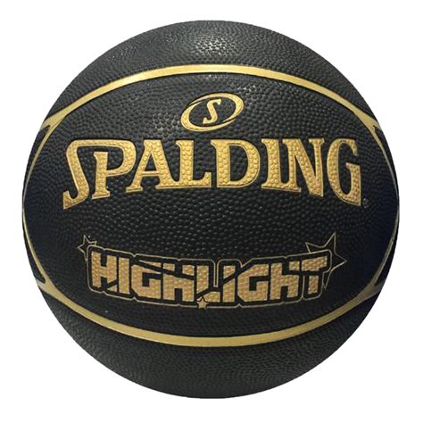 Pelota De Básket Spalding Highlight Nba Dorado 7 Mideportepe