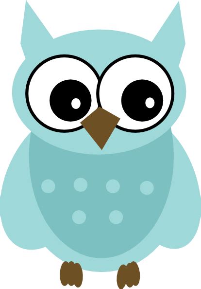 Blue Owl Clip Art at Clker.com - vector clip art online, royalty free
