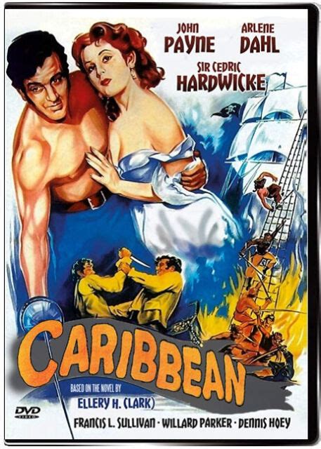 Caribbean 1952 Dvd John Payne Arlene Dahl Cedric Hardwicke Ebay